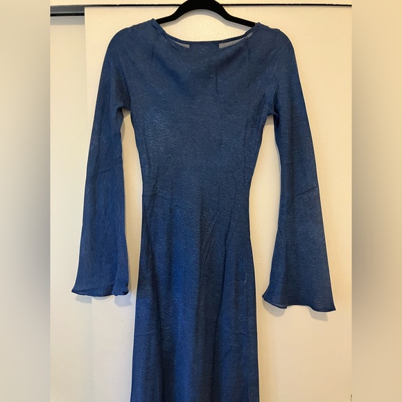 Realisation Par Gia Dress Small Indigo - Picture 6 of 7